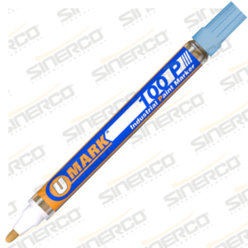 Imagen de MARCADOR AZUL CLARO 100P U-MARK