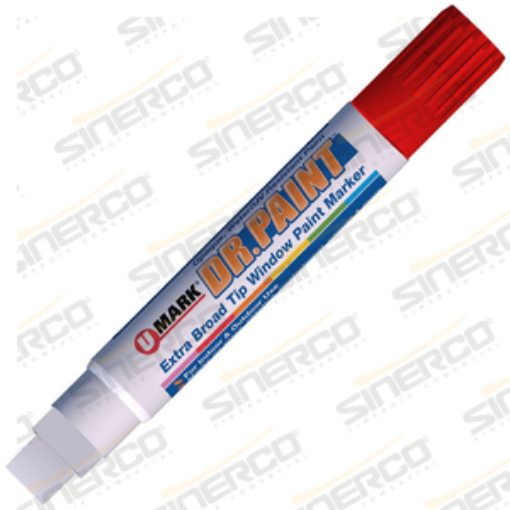 Imagen de MARCADOR DR. PAINT U-MARK ROJO