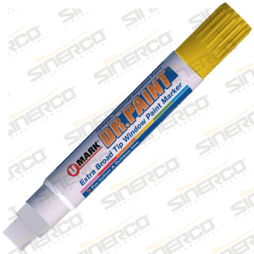 Imagen de MARCADOR DR. PAINT U-MARK AMARILLO