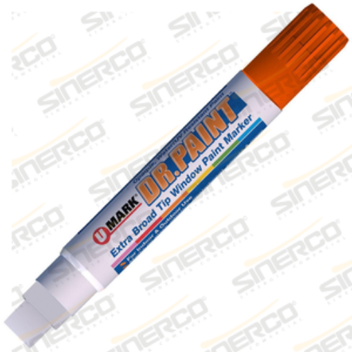 Imagen de MARCADOR DR. PAINT U-MARK NARANJA