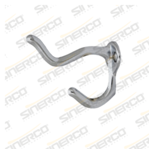 Imagen de GANCHO PERCHERO CROMO ECONOMICO SINERCO CON 25PZAS