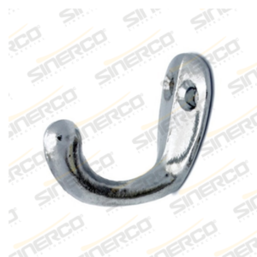 Imagen de GANCHO PERCHERO # 1 CROMADO BOLSA C/25 PZAS