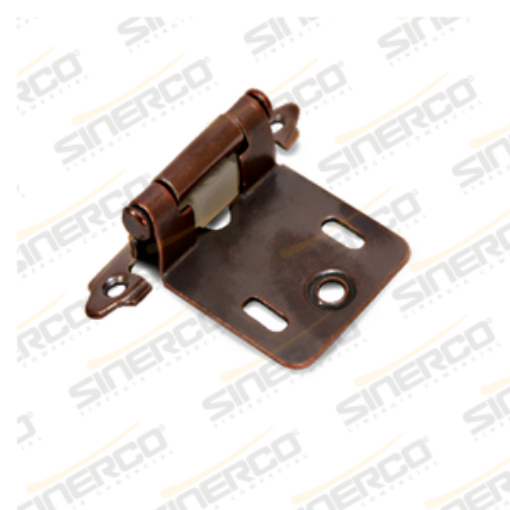 Imagen de BISAGRA TIPO AMERICANO CON T COBRE ANTIGUO - PAR