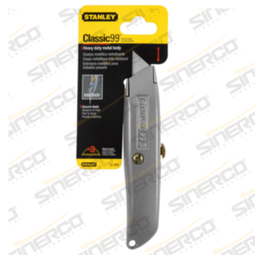 Imagen de CUTTER METALICO RETRACTIL USO GENERAL 6" STANLEY