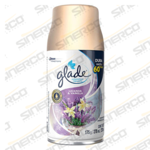 Imagen de GLADE AEROSOL REPUESTO 175G  LAVANDA VAINILLA