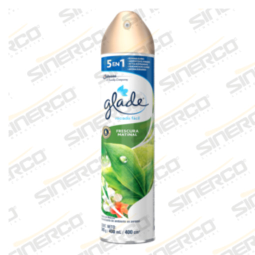Imagen de GLADE AEROSOL 345G/ 400ML FRESCURA MATINAL