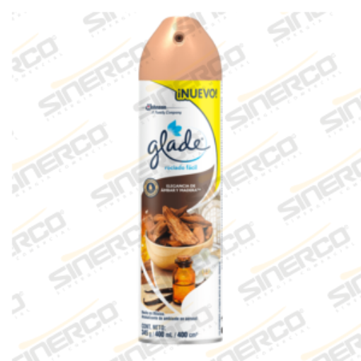 Imagen de GLADE AEROSOL 275ML ELEG AMBR Y MADERA