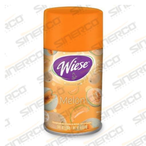 Imagen de WIESE   AEROSOL DISPARO CONTROLADO WIESE 180G/ 223ML CODIGO DE BARRAS 7501821505321 AROMA MELÓN      