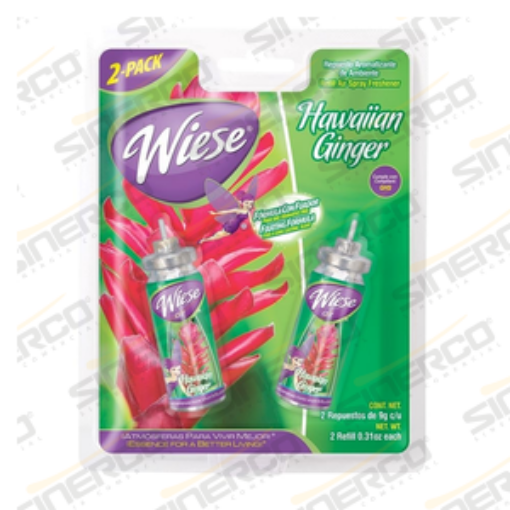 Imagen de REPUESTO MS WIESE HAWAIAN GINGER BLISTER C/2 REP. DE 9G