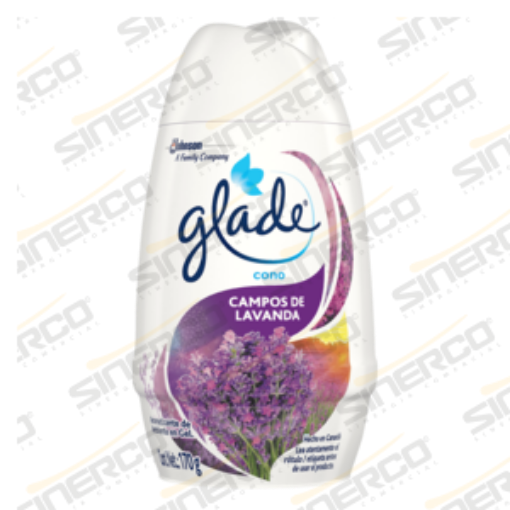 Imagen de GLADE CONO EN GEL 170G CAMPOS DE LAVANDA