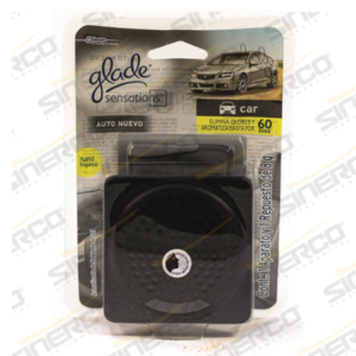 Imagen de GLADE SENSATIONS GLASS CAR APARATO 8G AUTO NUEVO