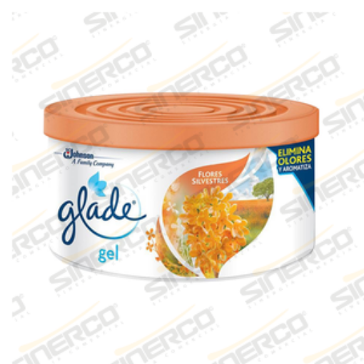 Imagen de GLADE MINI GEL CAR 70G FLORES SILVESTRES