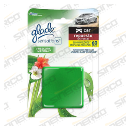 Imagen de GLADE SENSATIONS GLASS REPUEST 8G FRESCURA MATINAL