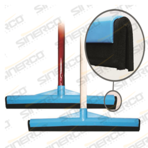 Imagen de JALADOR PARA PISO DE NEOPRENO DOBLE 40CM BASTÓN MET√É¬ÅLICO