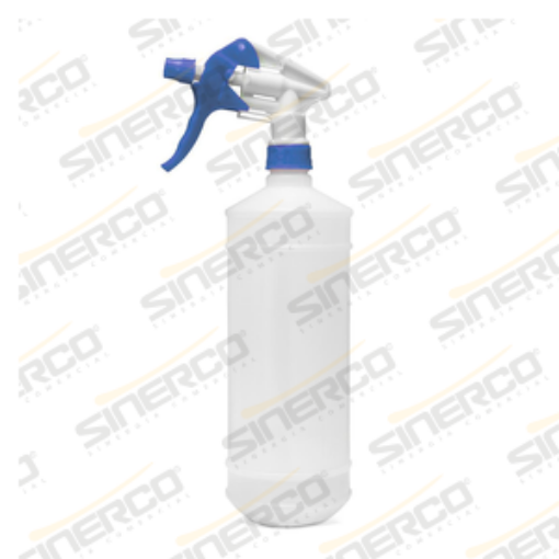 Imagen de ENVASE 1LT C/ATOMIZADOR USO RUDO BLANCO C/AZUL