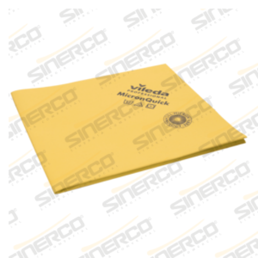 Imagen de VILEDA PRO PAÑOS MICRONQUICK MICROFIBRA 5 AMARILLO