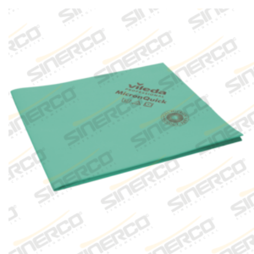 Imagen de VILEDA PRO PAÑOS MICRONQUICK MICROFIFRA 5 PZ VERDE