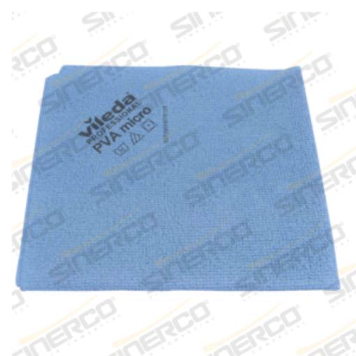 Imagen de VILEDA PRO PAÑOS PVA MICRO MICROFIBRA 5 PZA AZUL