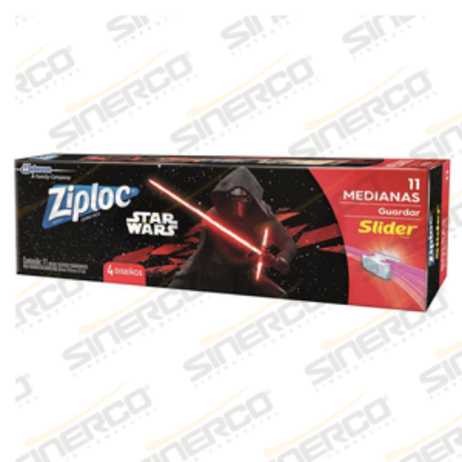 Imagen de ZIPLOC PARA GUARDAR STAR WARS 11 BOLSAS
