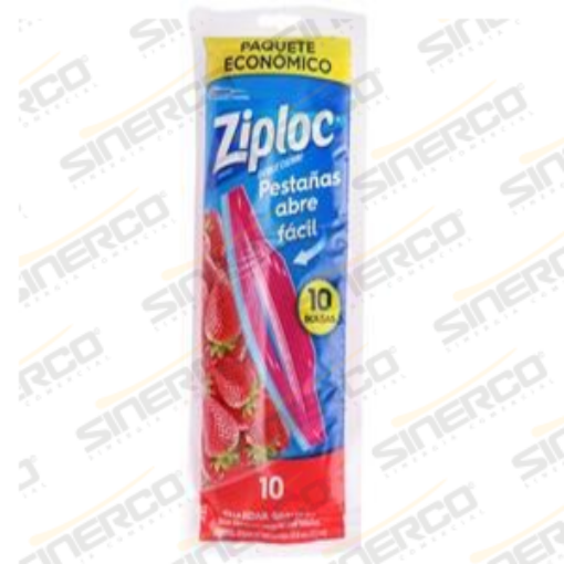 Imagen de ZIPLOC ECONOPACK 10 BOLSAS GUARDAR