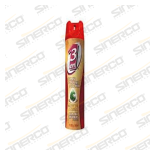 Imagen de 3 EN 1 LUSTRA MUEBLES ACEITE CEDRO AEROSOL 300  ML