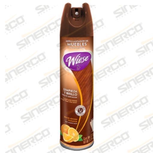 Imagen de ABRILLANTADOR DE MUEBLES WIESE NARANJA 323G/400ML