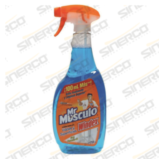 Imagen de MR MUSCULO WINDEX VIDRIOS  ATOMIZADOR 750ML