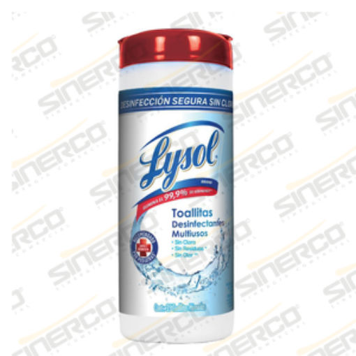 Imagen de RECKITT LYSOL 3030017 LYSOL WIPES  AROMA SIN AROMA CANTIDAD 35 TOALLAS      