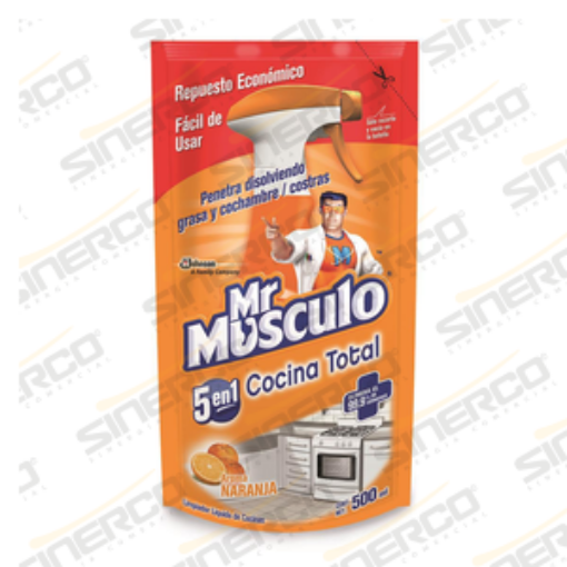 Imagen de MR MUSCULO DESENGRAZANTE DOY PACK 500ML