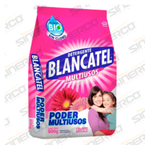 Imagen de BLANCATEL DETERGENTE POLVO FLORAL 800 GRS