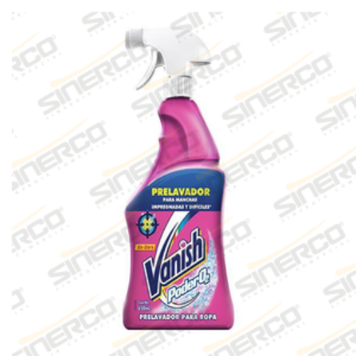 Imagen de VANISH PODER O2 LÍQUIDO PRELAVADOR 650 ML