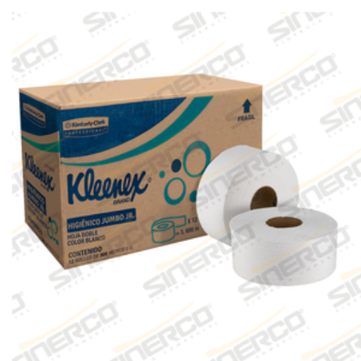 Imagen de HIGIÉNICO JUMBO KLEENEX® NEUTRO OLOR JR 300 MTS X 10 CM X 12