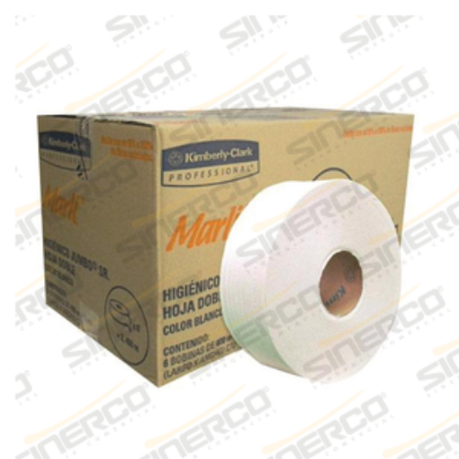 Imagen de HIGIÉNICO JUMBO MARLI® SR. 500 MTS X 9.0 X 6