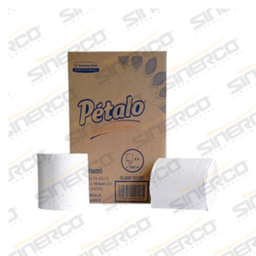 Imagen de TOALLA MANOS ROLLO PÉTALO® FLUIDO CÉNTRICO 225 MTS X 6