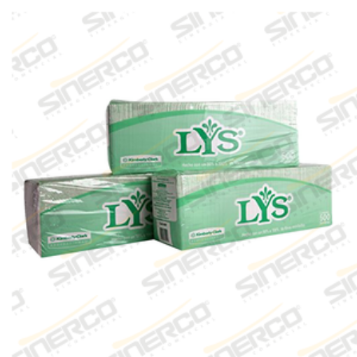 Imagen de SERVILLETA TRADICIONAL LYS 500'S X 12