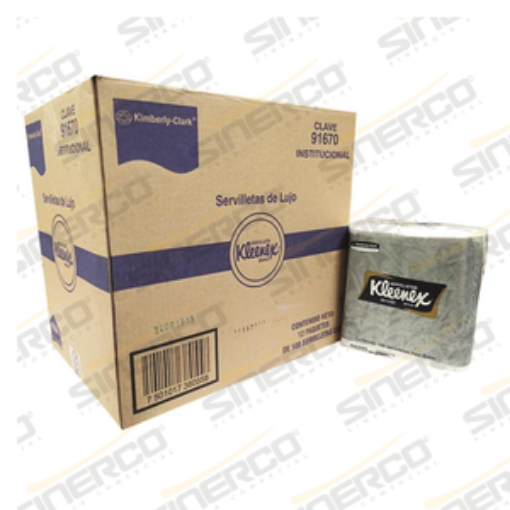 Imagen de SERVILLETAS TRADICIONAL KLEENEX® DE LUJO 100'S X 12
