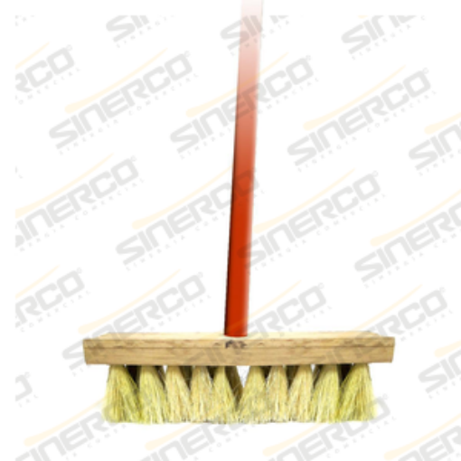 Imagen de CEPILLO IXTLE ARTESANAL 12" R-7/8 CLAS BASTON MET.