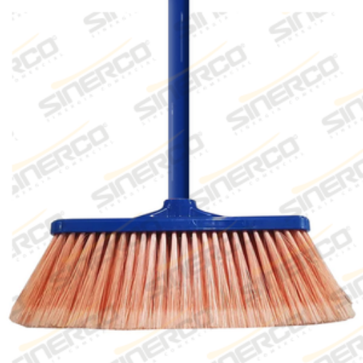Imagen de SINERCO ESC0018-MET ESCOBA NAPOLITAN AZUL C/BASTÀN BASTON METALICO