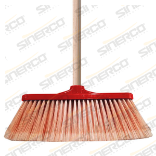 Imagen de SINERCO ESC0018-MAD ESCOBA NAPOLITANA C/BASTÀN ESCOBA ROJA