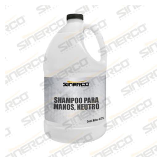 Imagen de SINERCO   SHAMPOO P/MANOS SIN AROMA NEUTRO GALÓN     