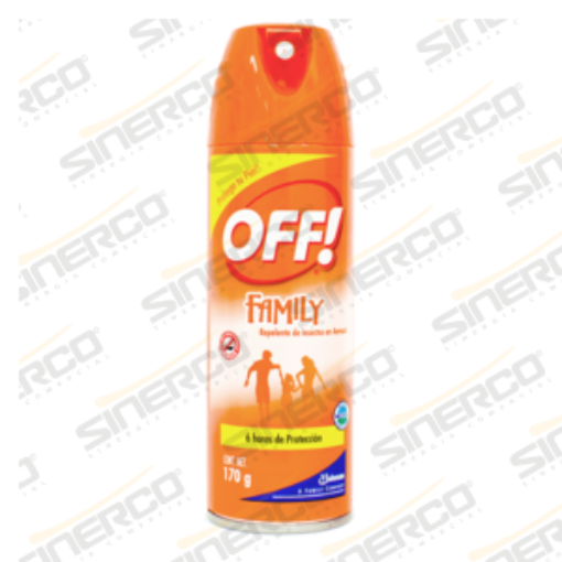 Imagen de REPELENTE DE INSECTOS OFF! TROPICAL AEROSOL 170G