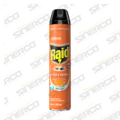 Imagen de INSECTICIDA RAID CASA Y JARDIN PROTECTOR AER 285ML REEMPLAZA EL 7501032901912 DE 250ML