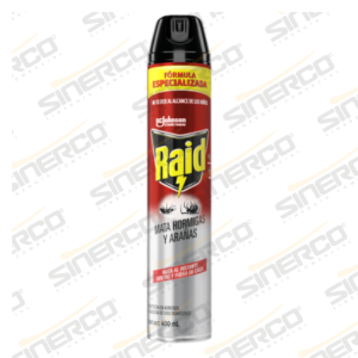 Imagen de RAID ESP HORMIGA&ARANA 400ML/12 MX