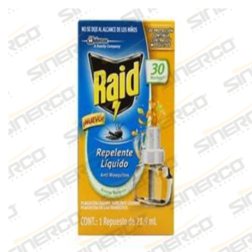 Imagen de REPELENTE LIQ ELECTRICO RAID 21.9ML REP NARANJA