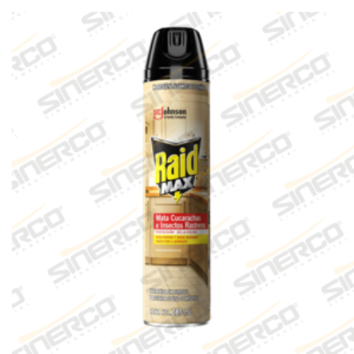 Imagen de INSECTICIDA RAID MAX AEROSOL 285ML REEMPLAZA AL 7501032903589 DE 250ML