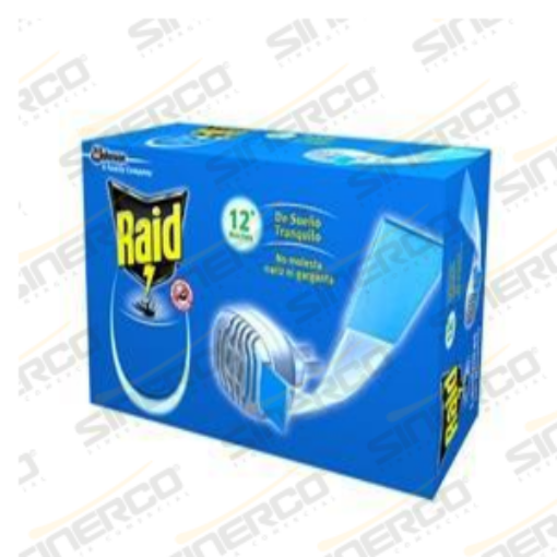 Imagen de INSECTICIDA RAID LAMINITAS MOSQUITOS APARATO+12REP
