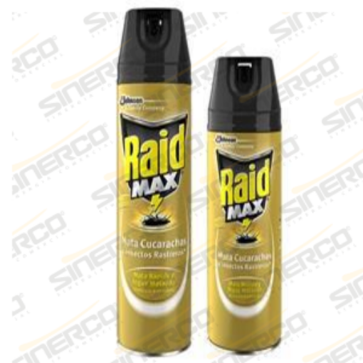 Imagen de INSECTICIDA RAID MAX AEROSOL 250ML