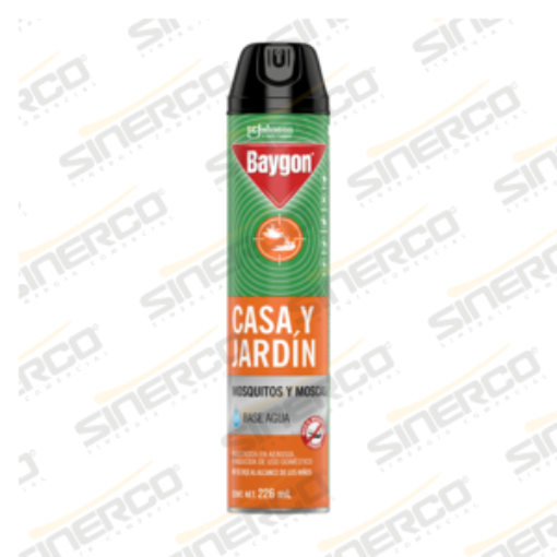 Imagen de INSECTICIDA BAYGON CASA Y JARDIN 226ML