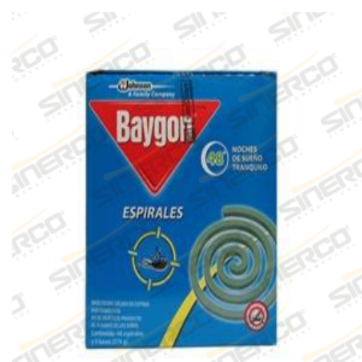 Imagen de INSECTICIDA BAYGON ESPIRALES 24 DC