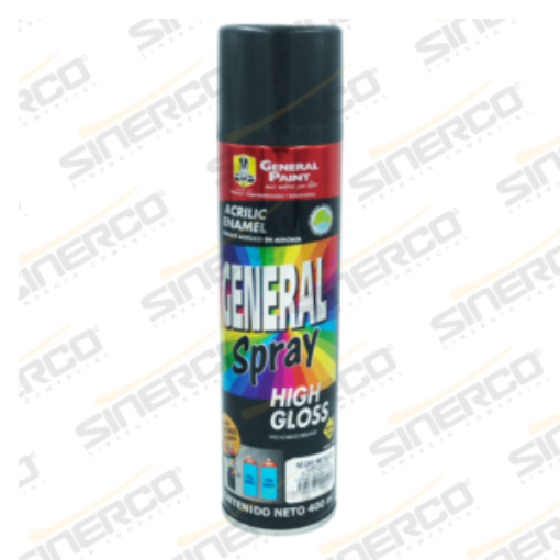 Imagen de PINTURA EN AEROSOL A2354 NEGRO METALICO            